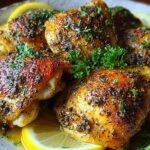 Lemon Pepper Chicken Thighs