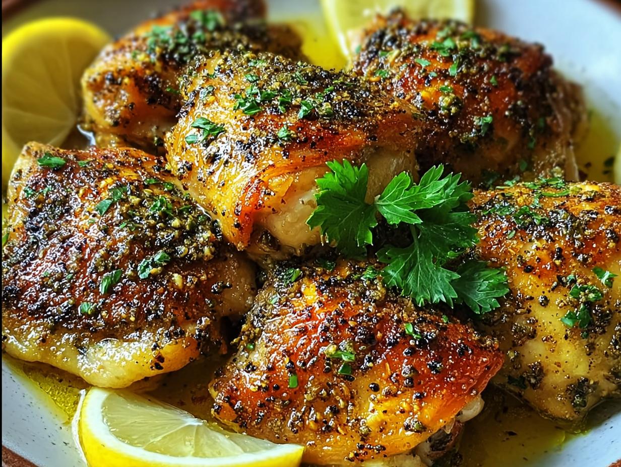 Amazing Lemon Pepper Chicken Thighs in 4 Easy Steps - Lemon Pepper Chicken Thighs - additional detail