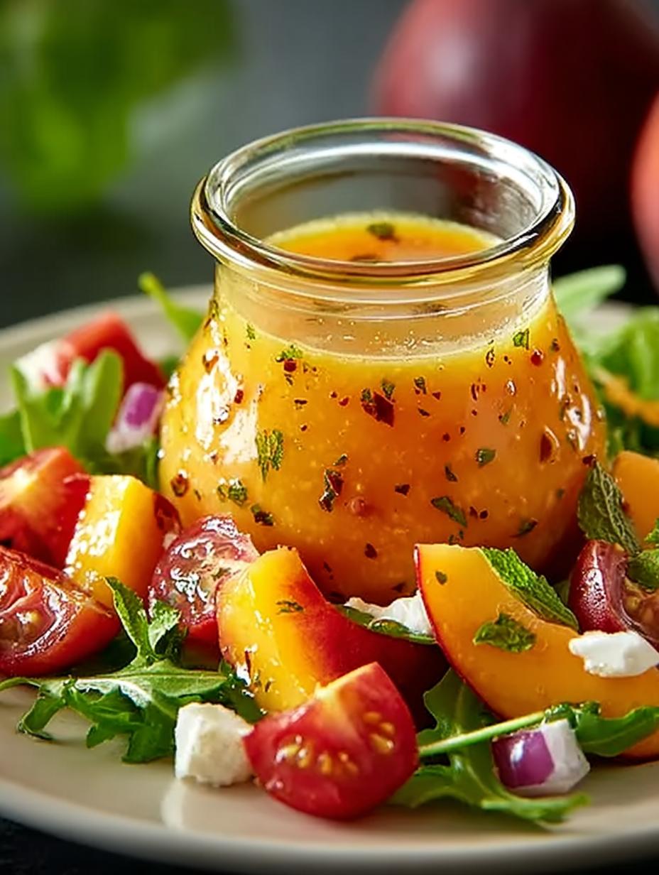 Peach Salad Dressing: 5 Sweet & Tangy Recipes to Savor 2 Peach Salad Dressing: 5 Sweet & Tangy Recipes to Savor - Peach Salad Dressing - main visual representation
