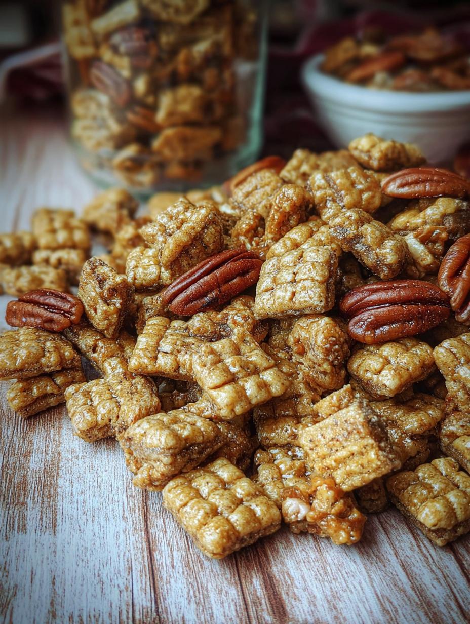 Pecan Praline Crunch: Perfect Sweet & Salty Treat 3 Pecan Praline Crunch: Perfect Sweet & Salty Treat - Pecan Praline Crunch - additional detail