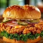 Popeyes Chicken Sandwich Crispy