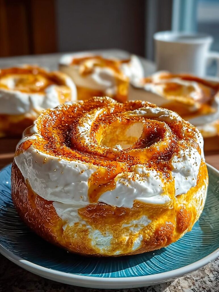 Pumpkin Cream Cheese Swirl
