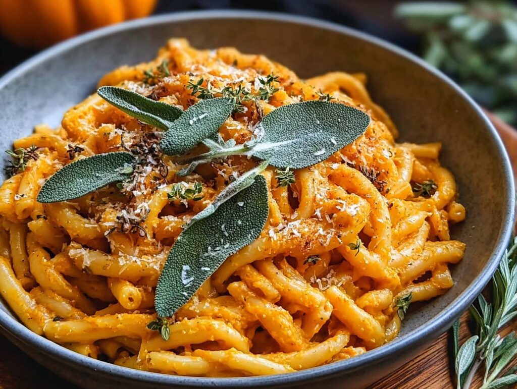 Pumpkin Sage Pasta Incredible