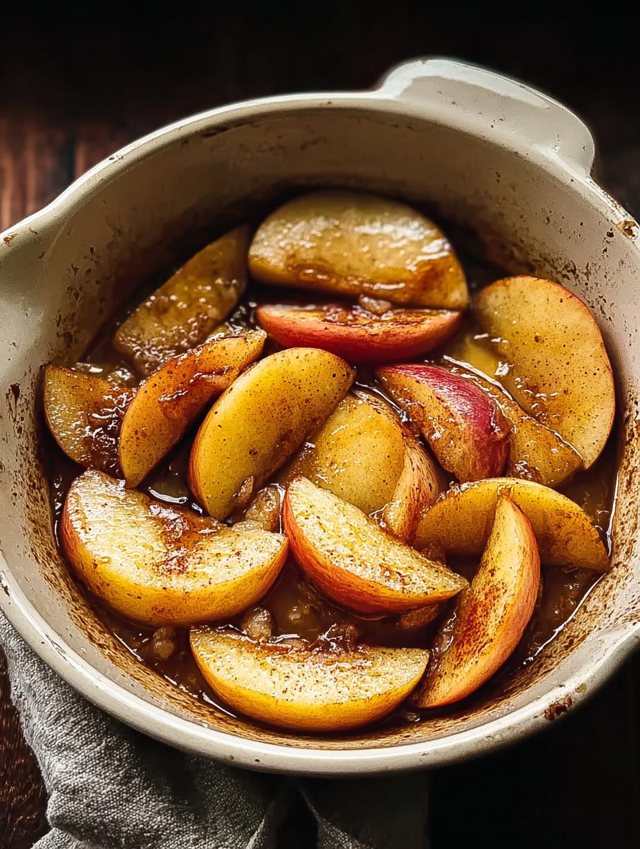 Roasted Apples Pears Coconut
