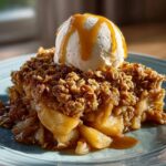Irresistible Salted Caramel Apple Crisp Recipe 4 Salted Caramel Apple Crisp