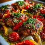 Sheet Pan Chicken Cacciatore