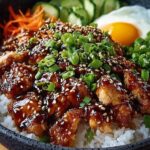 Sticky Chicken Rice Bowls