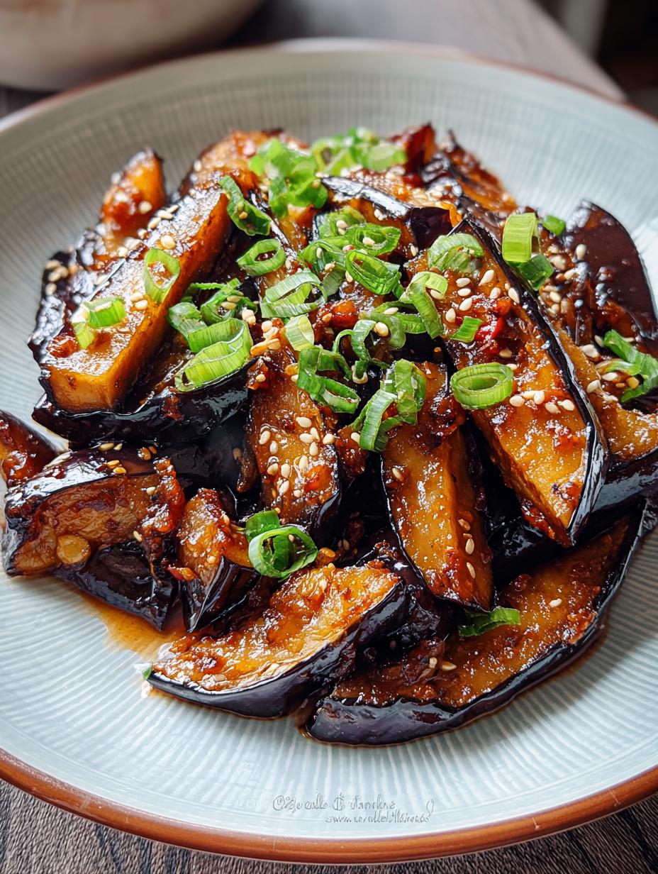 Spectacular Sticky Garlic Eggplant in 30 Minutes 3 Spectacular Sticky Garlic Eggplant in 30 Minutes - Sticky Garlic Eggplant - additional detail