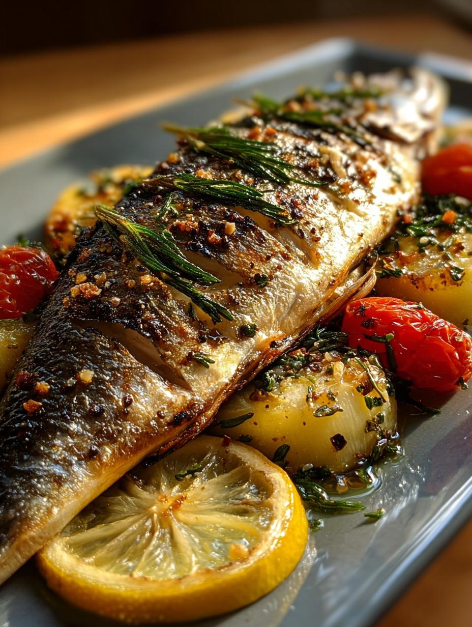 Whole Roasted Branzino with Lemon: A Magical Delight - Whole Roasted Branzino with - additional detail