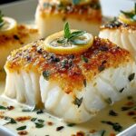 Baked Cod Coconut Lemon