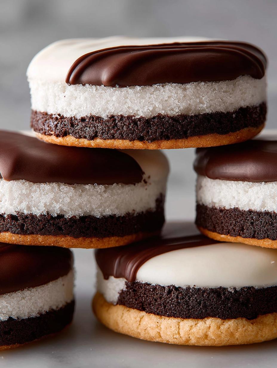 Delicious Black White Cookies Recipe to Satisfy Your Cravings - Black White Cookies - main visual representation