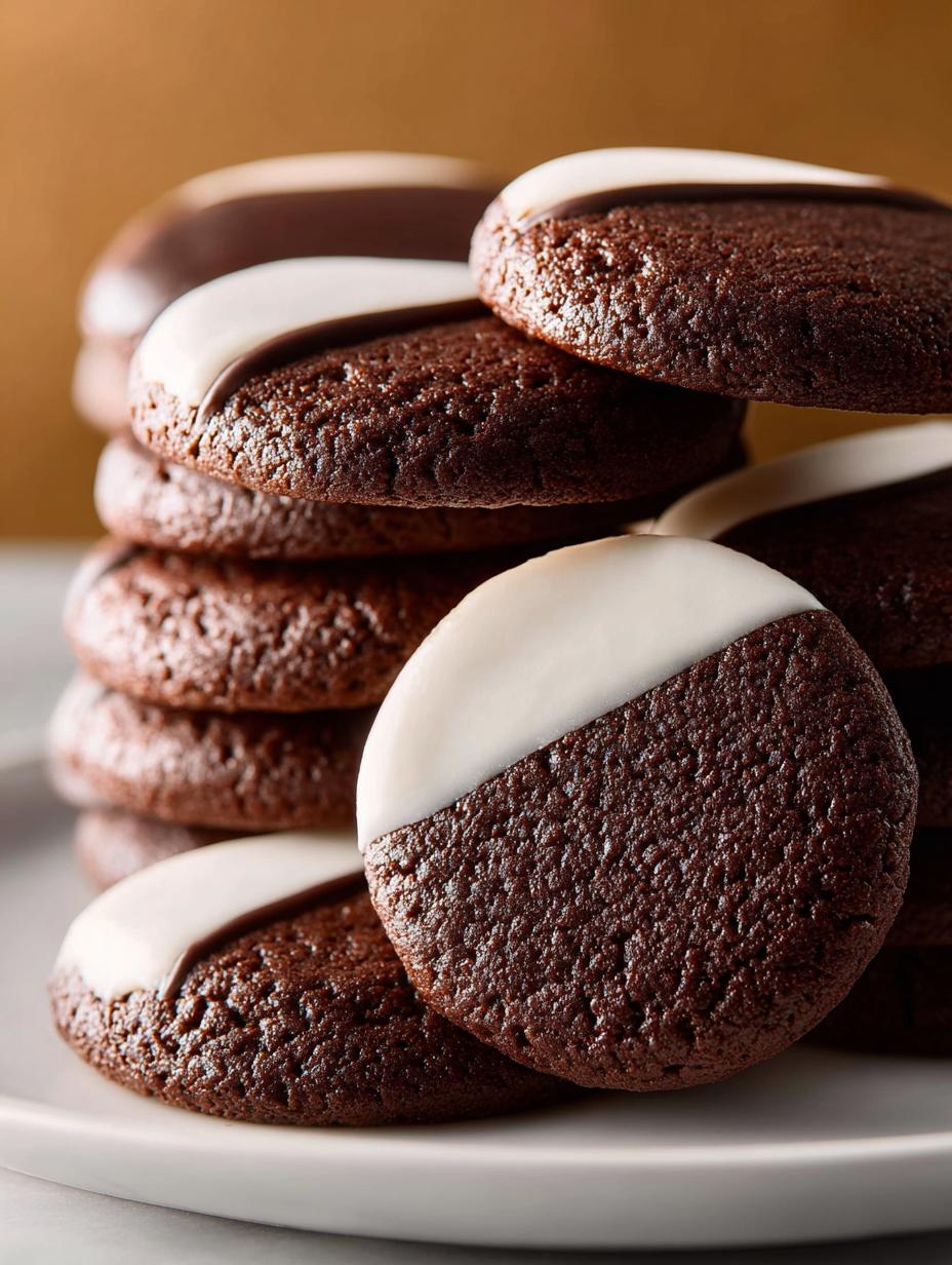 Delicious Black White Cookies Recipe to Satisfy Your Cravings - Black White Cookies - additional detail