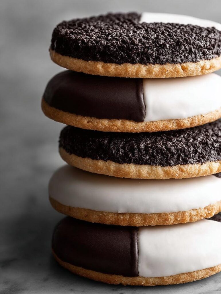 Black White Cookies