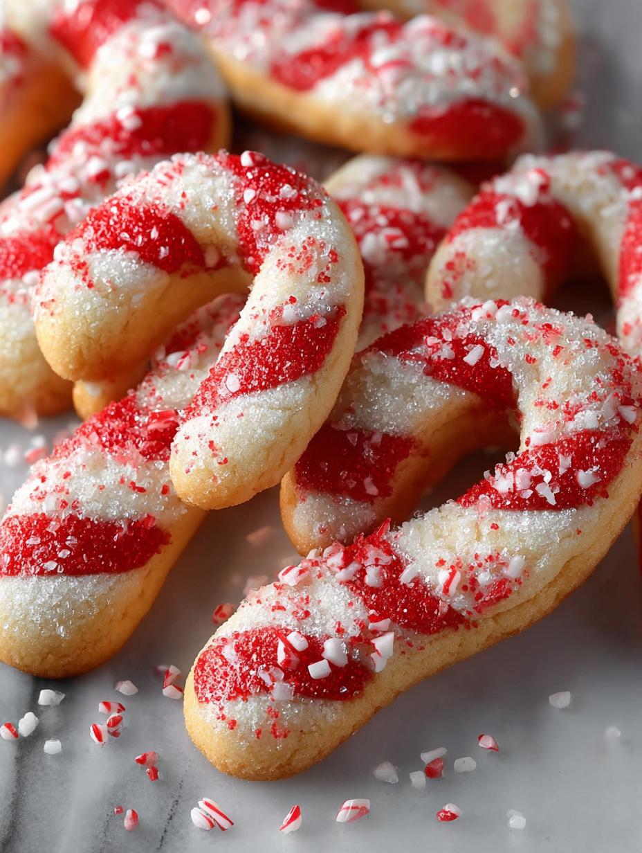 Candy Cane Cookies: 10 Festive Minty Delights for Christmas 2 Candy Cane Cookies: 10 Festive Minty Delights for Christmas - Candy Cane Cookies - main visual representation