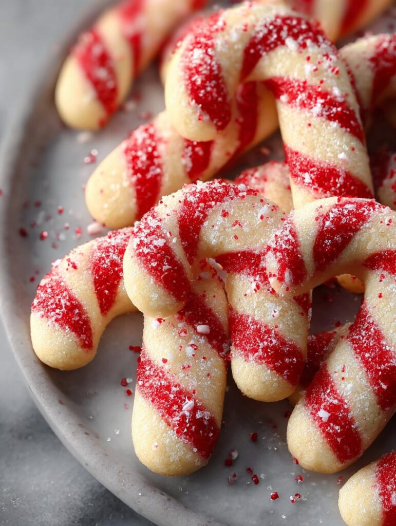 Candy Cane Cookies