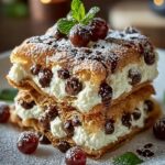 Cannoli Squares