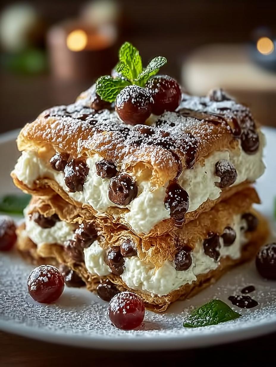 Cannoli Squares