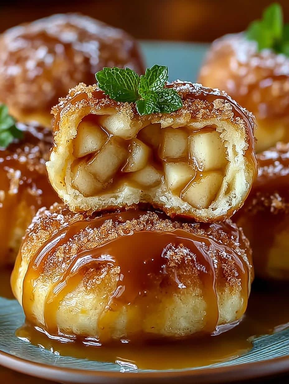 Simple Caramel Apple Pie Bombs: 7 Irresistible Bites - Caramel Apple Pie Bombs - main visual representation