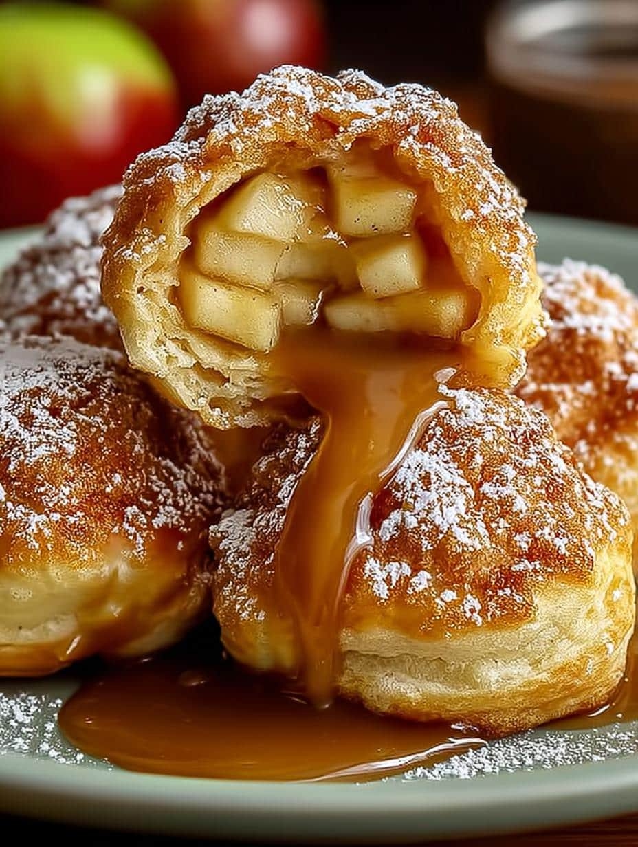 Simple Caramel Apple Pie Bombs: 7 Irresistible Bites - Caramel Apple Pie Bombs - additional detail