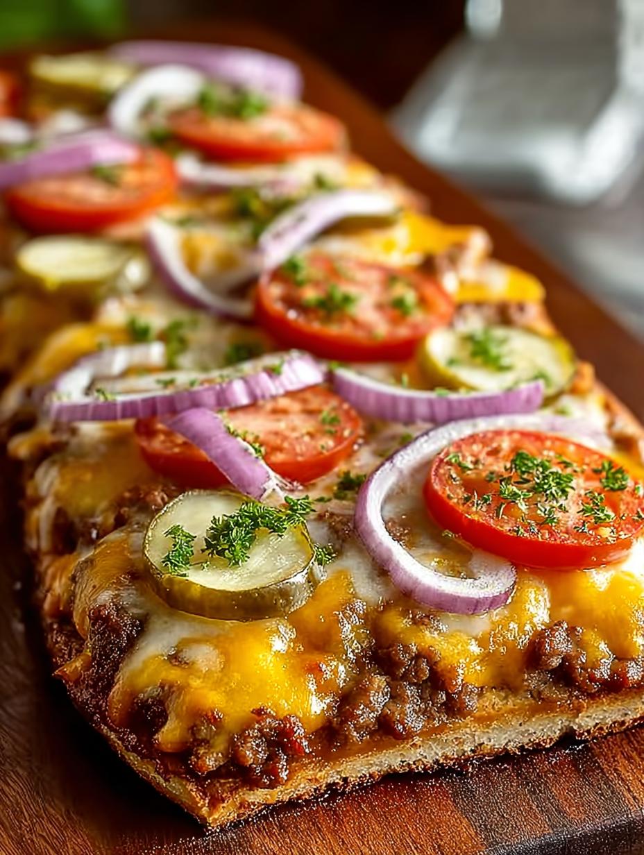 Cheeseburger Flatbreads: 5 Flavorful Twists on a Classic 2 Cheeseburger Flatbreads: 5 Flavorful Twists on a Classic - Cheeseburger Flatbreads - main visual representation