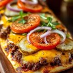 Cheeseburger Flatbreads