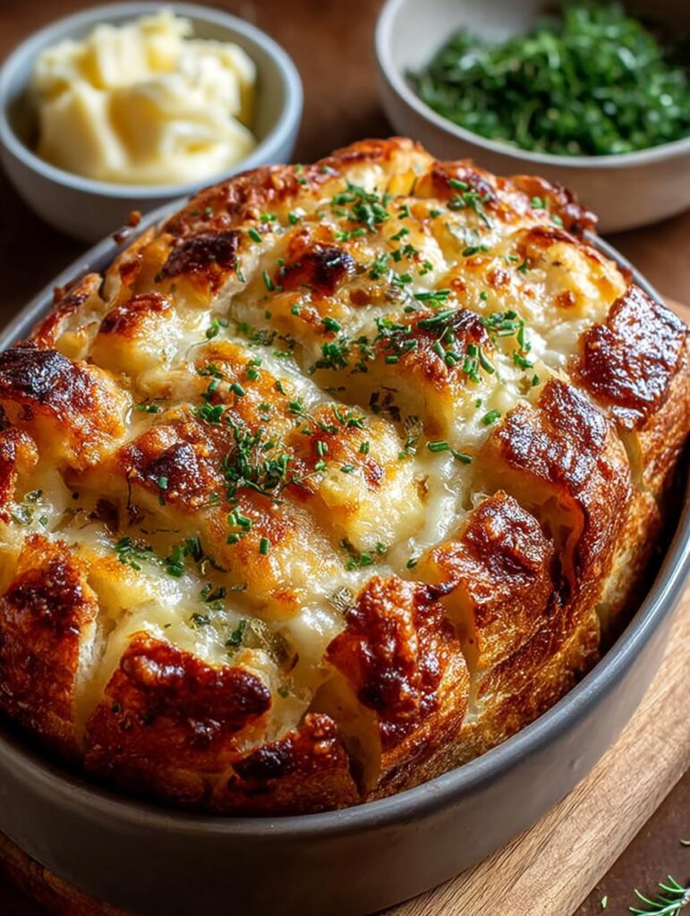 Cheesy Garlic Pull Apart