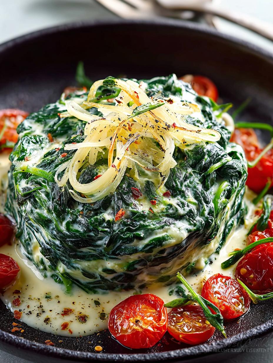 Creamed Spinach: 5 Irresistible Comfort Food Recipes 2 Creamed Spinach: 5 Irresistible Comfort Food Recipes - Creamed Spinach - main visual representation