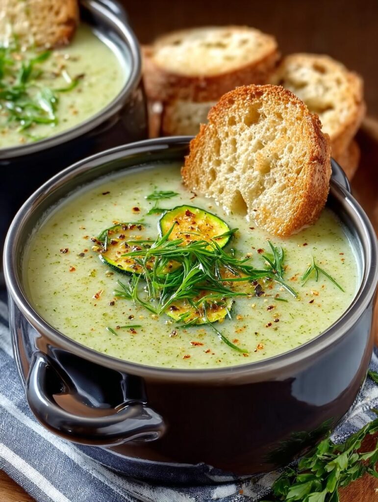 Creamy Zucchini Soup