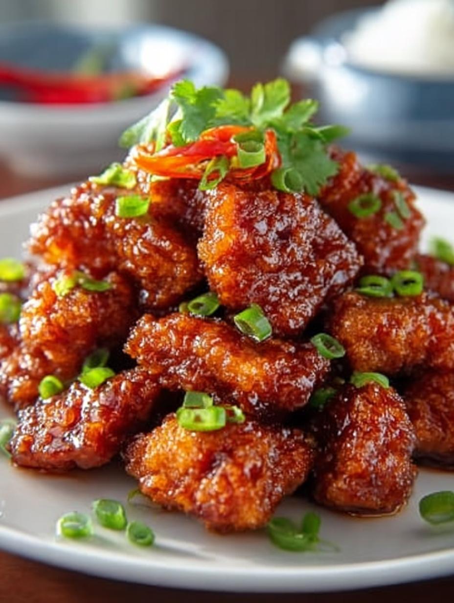 Crispy Chili Chicken with Sweet Honey Sauce Recipe 2 Crispy Chili Chicken with Sweet Honey Sauce Recipe - Crispy Chili Chicken with - main visual representation