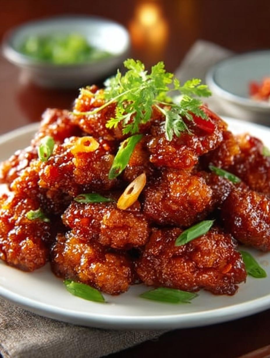 Crispy Chili Chicken with Sweet Honey Sauce Recipe 3 Crispy Chili Chicken with Sweet Honey Sauce Recipe - Crispy Chili Chicken with - additional detail