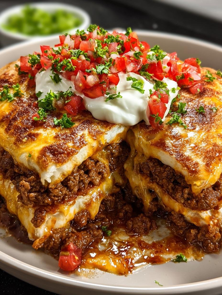 Crunchwrap Supreme Casserole