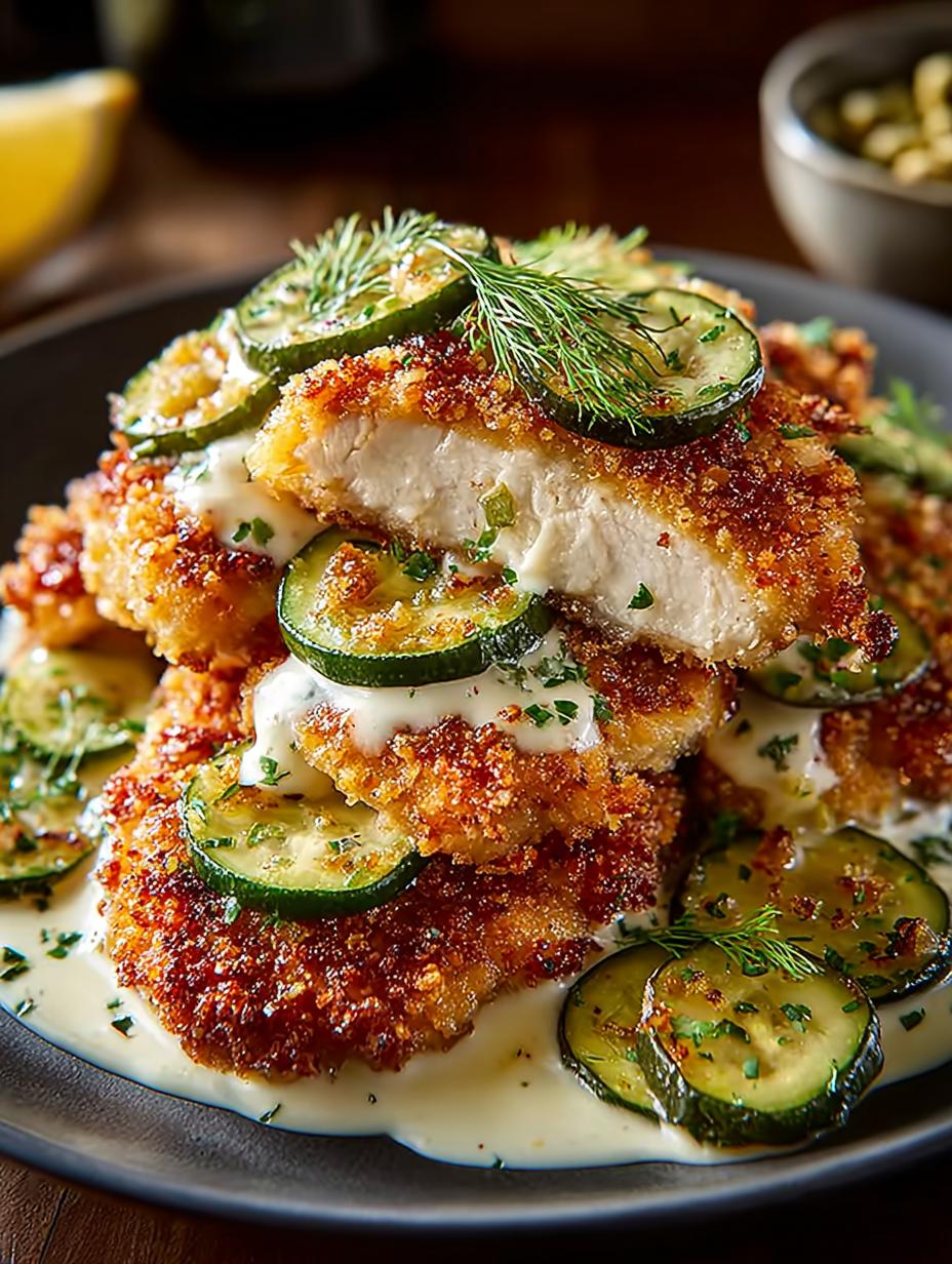 Dill Pickle Parmesan Chicken: 5 Reasons You'll Love It 2 Dill Pickle Parmesan Chicken: 5 Reasons You'll Love It - Dill Pickle Parmesan Chicken - main visual representation