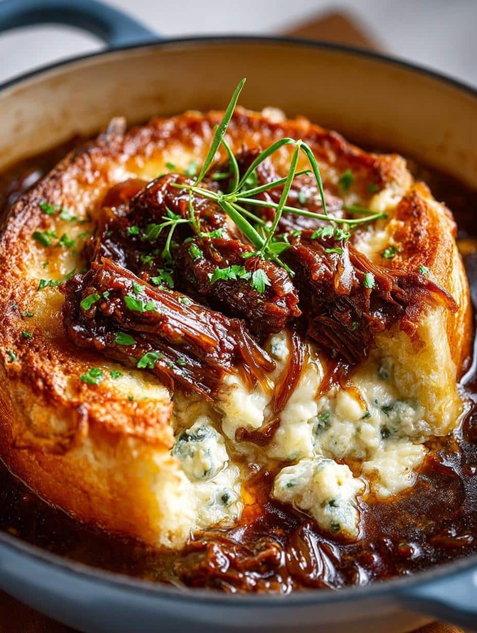 French Onion Beef Pot