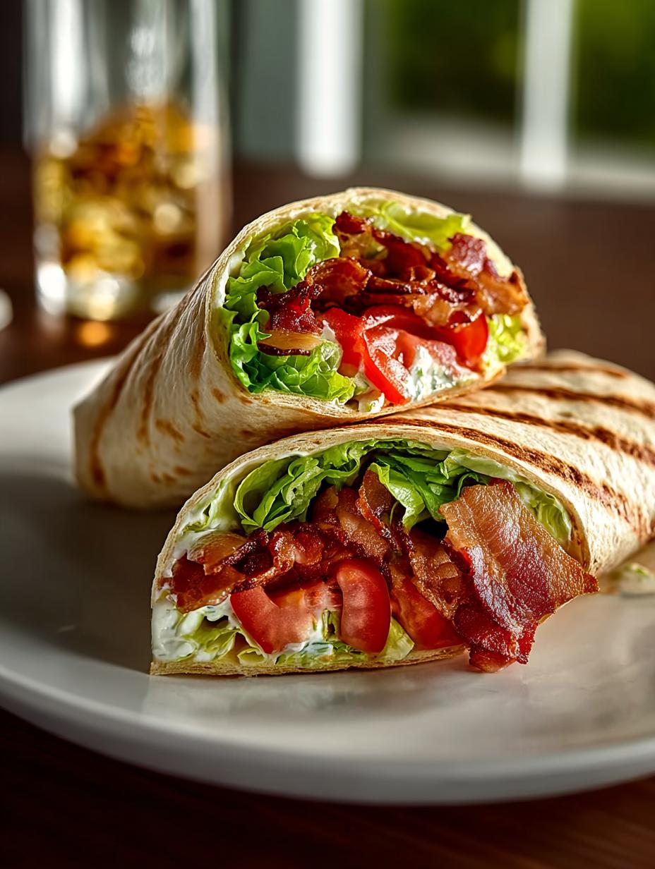 Gourmet Blt Wraps Your New Favorite Lunch Option - Gourmet Blt Wraps Your - main visual representation