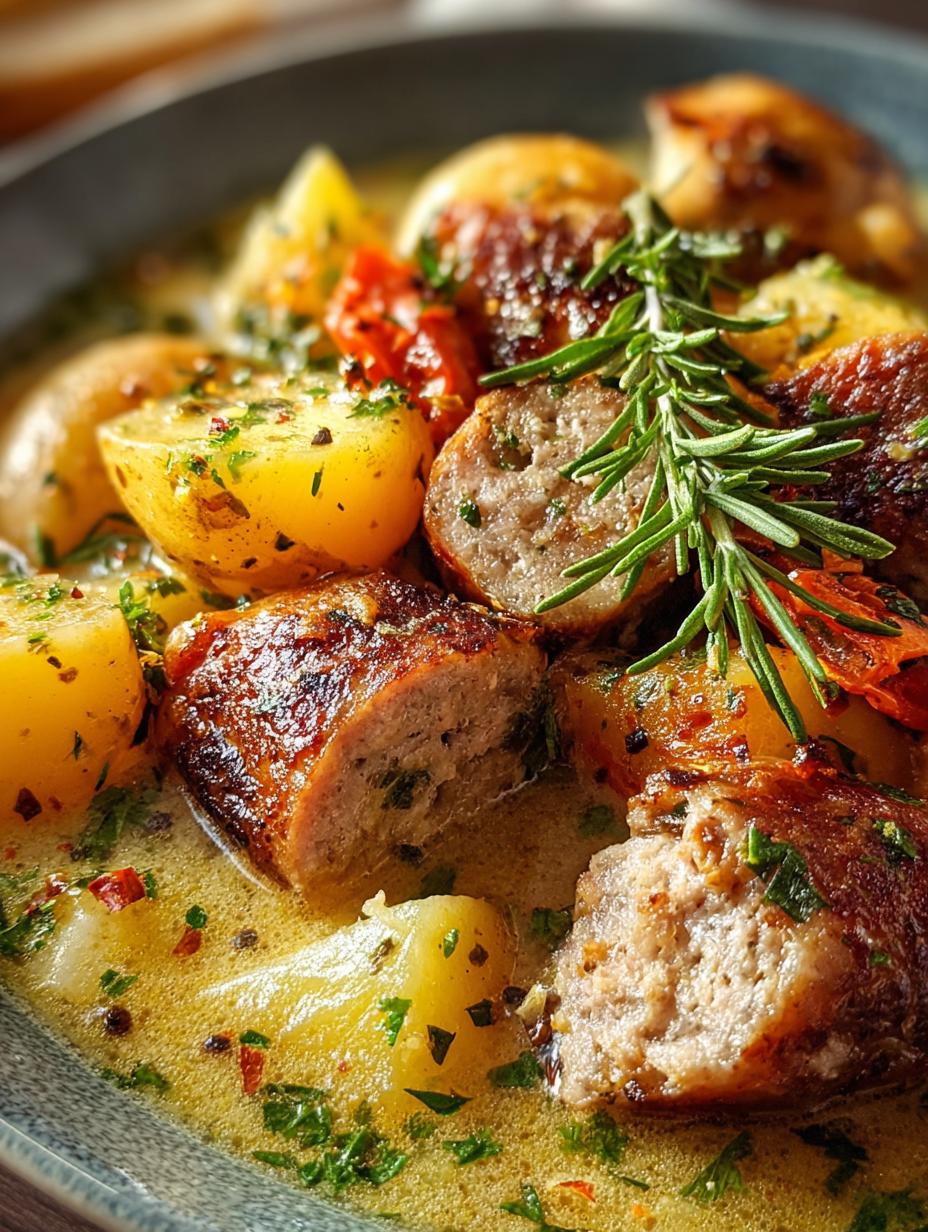 Hearty Potato Beef Sausage Chowder: 12 Comforting Steps - Hearty Potato Beef Sausage - additional detail