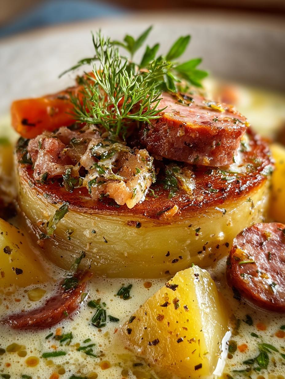 Hearty Potato Beef Sausage