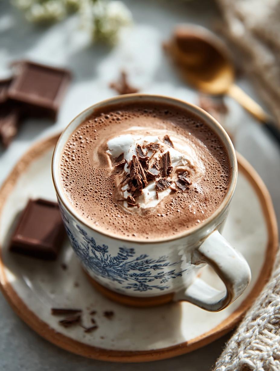 Hojicha Hot Chocolate: 5 Reasons to Indulge This Winter - Hojicha Hot Chocolate - additional detail