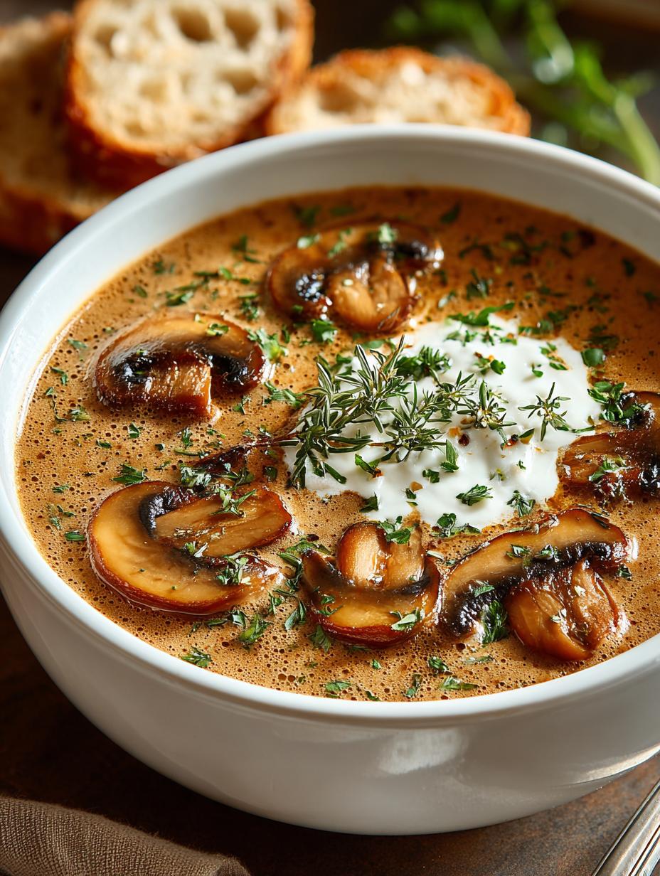 Hearty Hungarian Mushroom Soup for Cozy Nights 2 Hearty Hungarian Mushroom Soup for Cozy Nights - Hungarian Mushroom Soup - main visual representation
