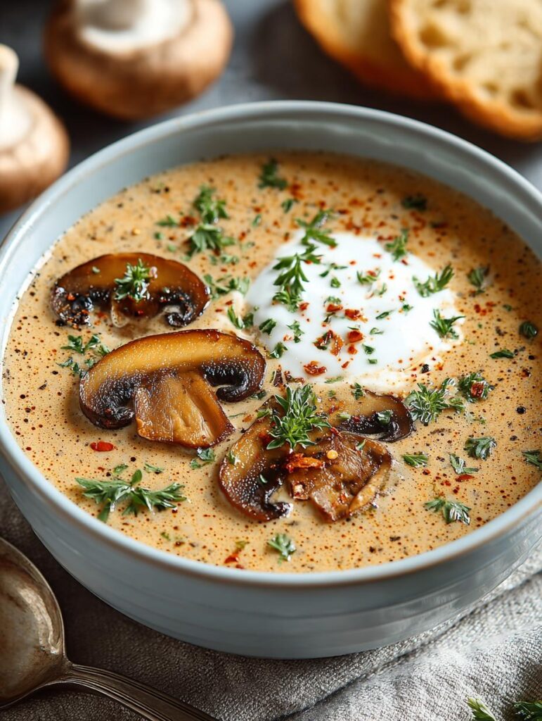 Hungarian Mushroom Soup