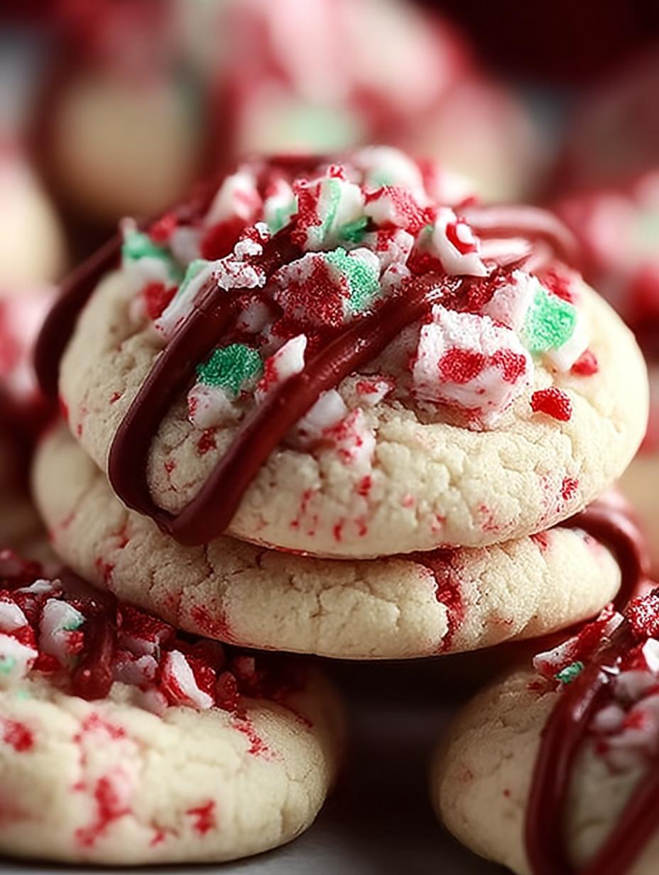 Peppermint Kiss Cookies Incredible