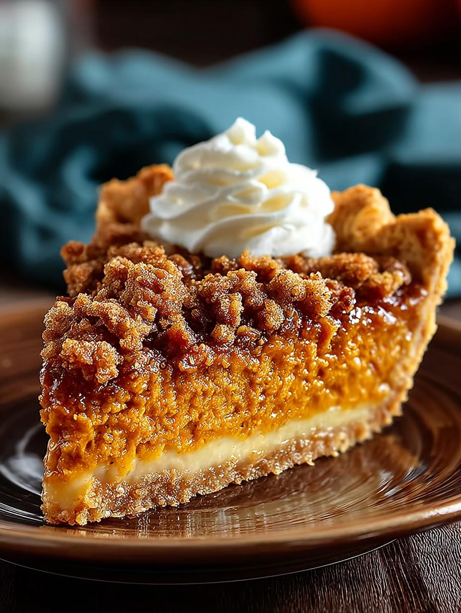 Irresistible Pumpkin Pie Crisp with Cinnamon Streusel - Pumpkin Pie Crisp - main visual representation