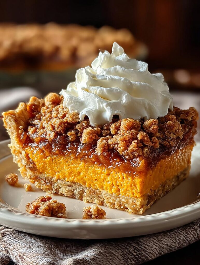 Pumpkin Pie Crisp