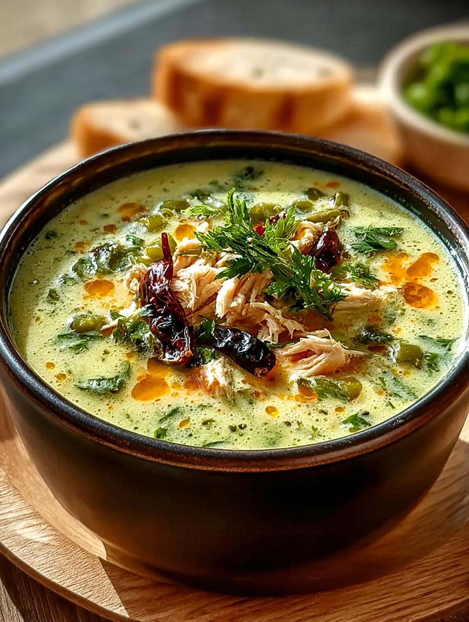 Roasted Poblano Soup: 7 Steps to Comforting Deliciousness 3 Roasted Poblano Soup: 7 Steps to Comforting Deliciousness - Roasted Poblano Soup - additional detail