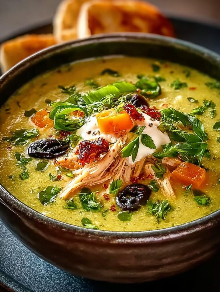 Roasted Poblano Soup