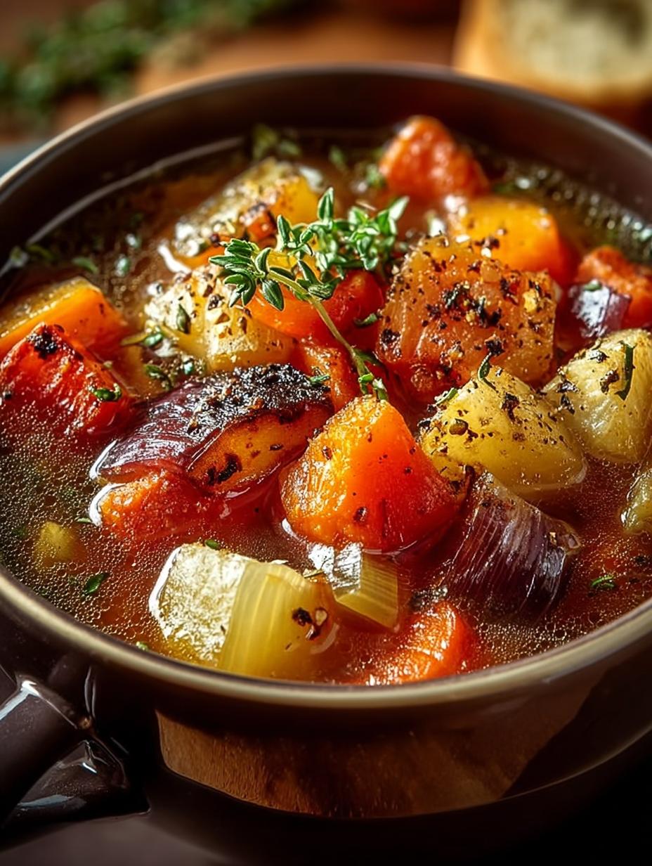 Delicious Roasted Winter Vegetable Soup Recipe 1 Roasted Winter Vegetable Soup