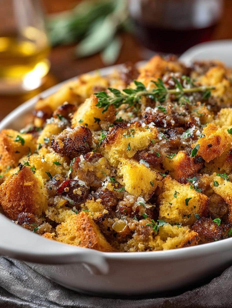 Sausage Chestnut Stuffing: 12 Flavorful Holiday Secrets - Sausage Chestnut Stuffing - main visual representation