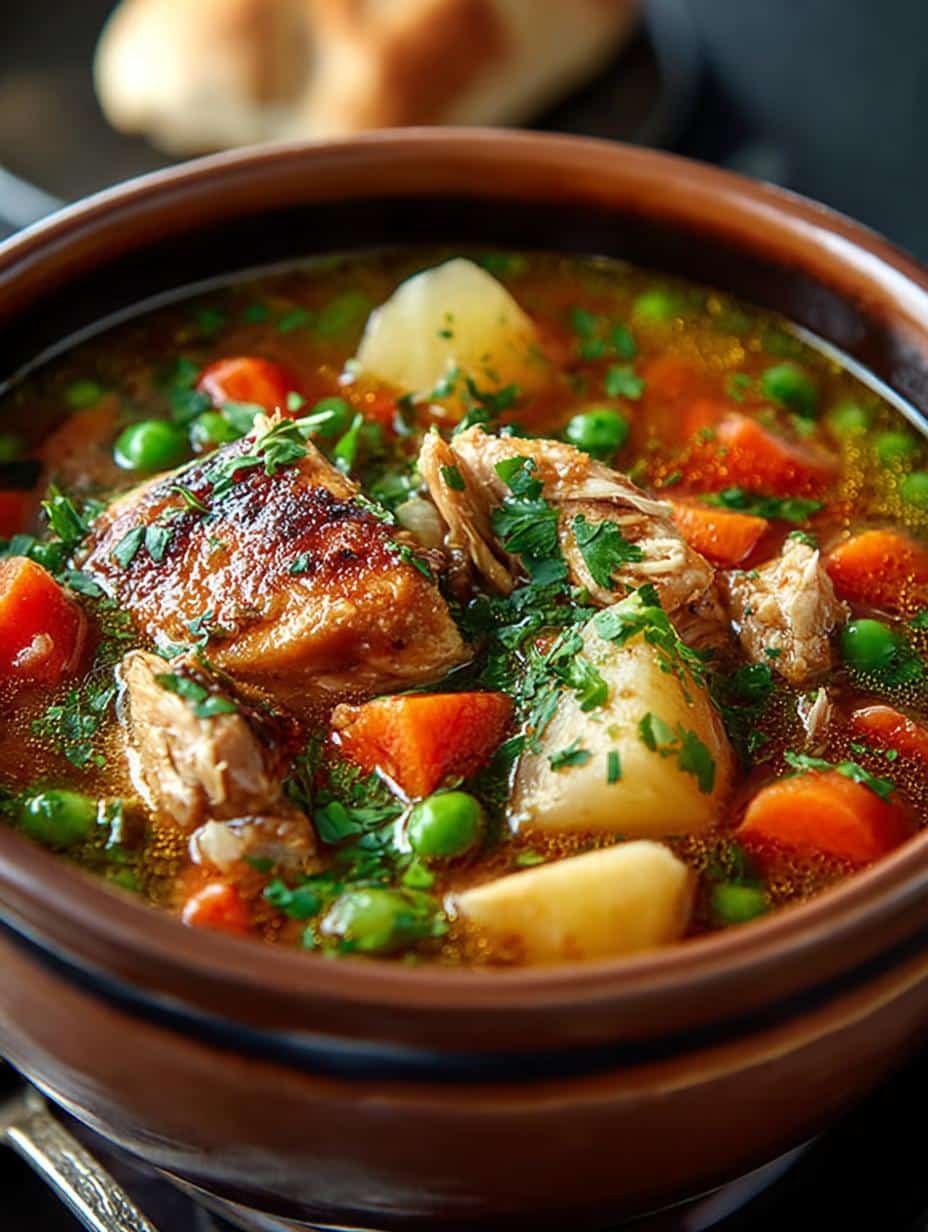 Slow Cooker Chicken Stew: 5 Hearty Comfort Food Ideas - Slow Cooker Chicken Stew - main visual representation