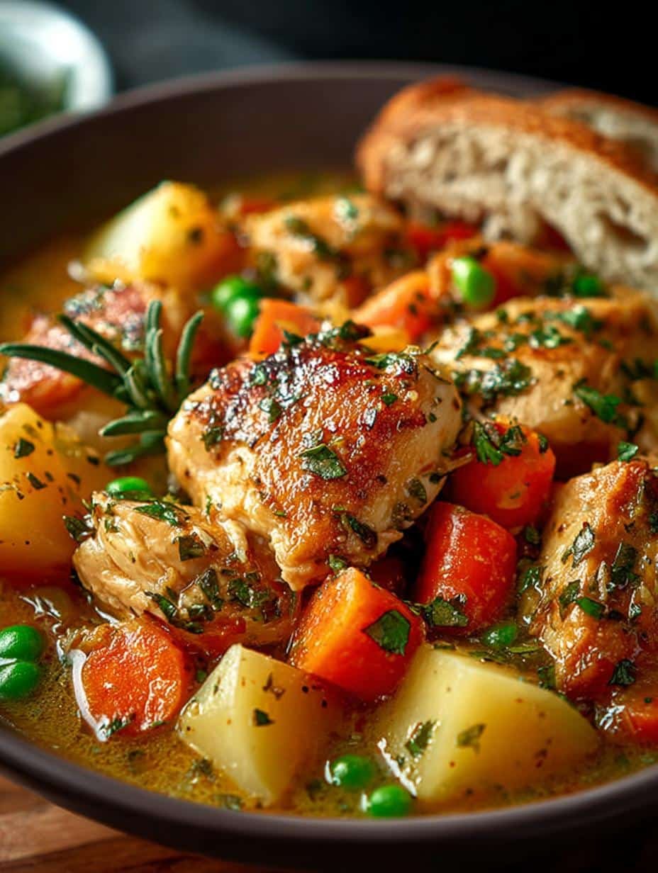 Slow Cooker Chicken Stew