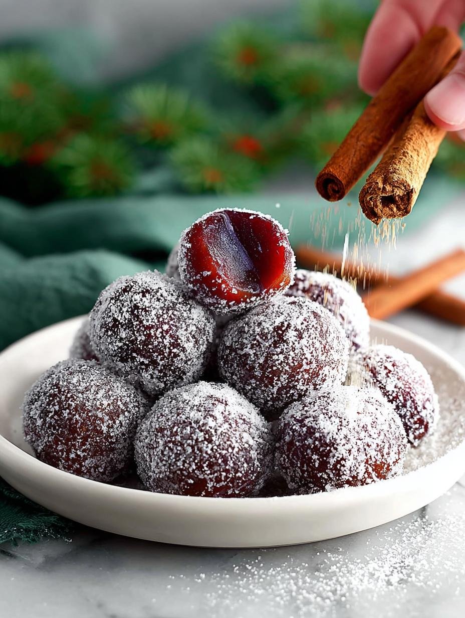 Delicious Sugar Plums with Spices for a Festive Treat - Sugar Plums with Spices - additional detail