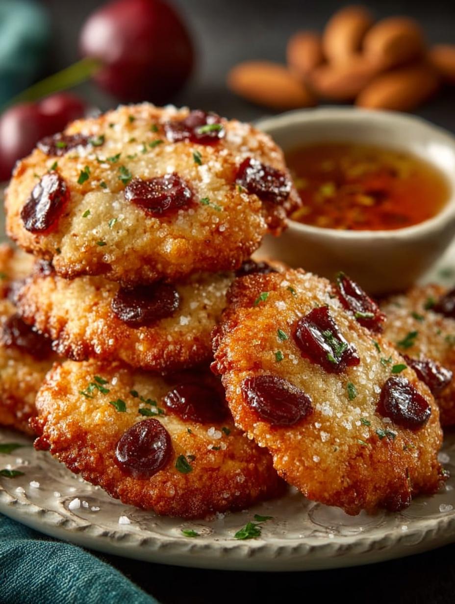 Almond Cherry Cookies